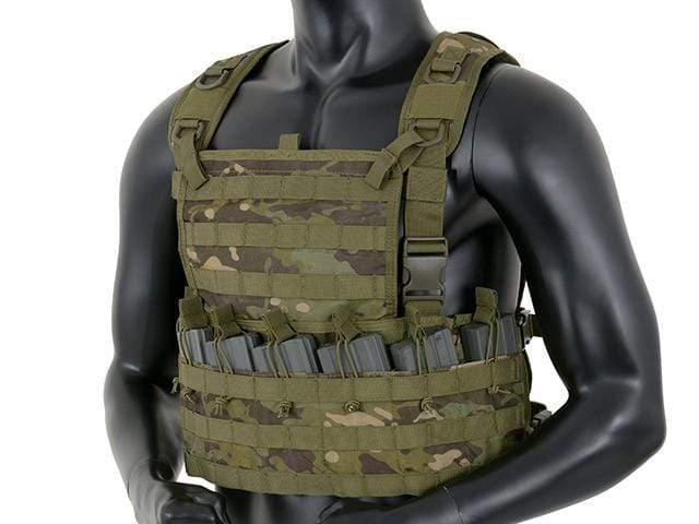 Tactical Rifleman Chest Rig - Multicam Tropic - Paintball Buddy