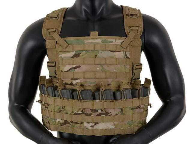 Tactical Rifleman Chest Rig - Multicam - Paintball Buddy