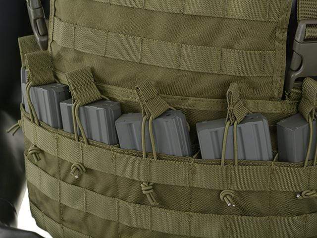 Tactical Rifleman Chest Rig - Olive - Paintball Buddy