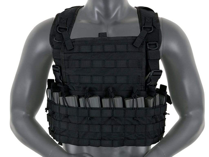 Tactical Rifleman Chest Rig - Schwarz - Paintball Buddy