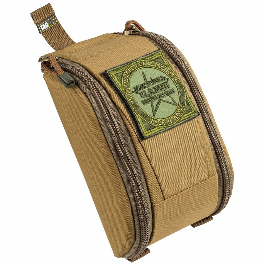 Taginn Granaten Tasche für 38mm Munition - Tan - Paintball Buddy