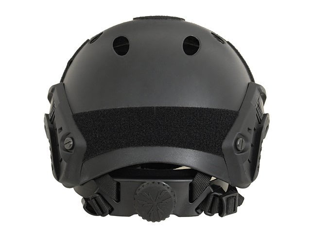 Taktischer Fast Helm mit schnell Anpassung - Schwarz - Paintball Buddy