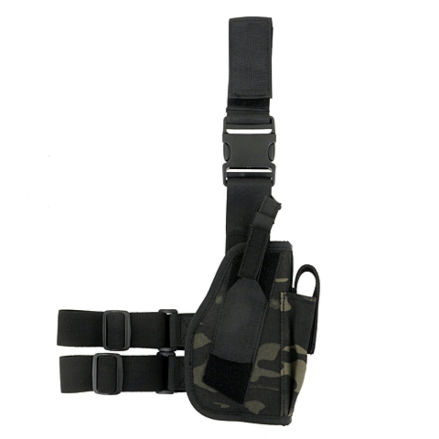 Tiefzieh Beinholster klein für T4E - Multicam Black - Paintball Buddy