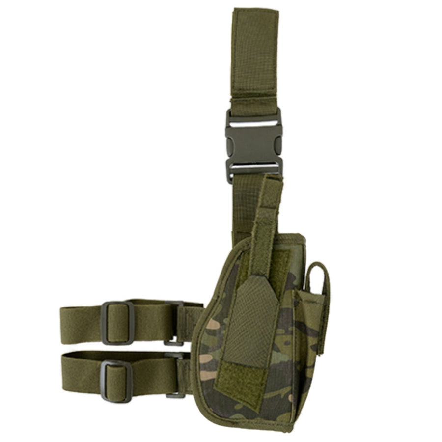 Tiefzieh Beinholster klein für T4E - Multicam Tropic - Paintball Buddy