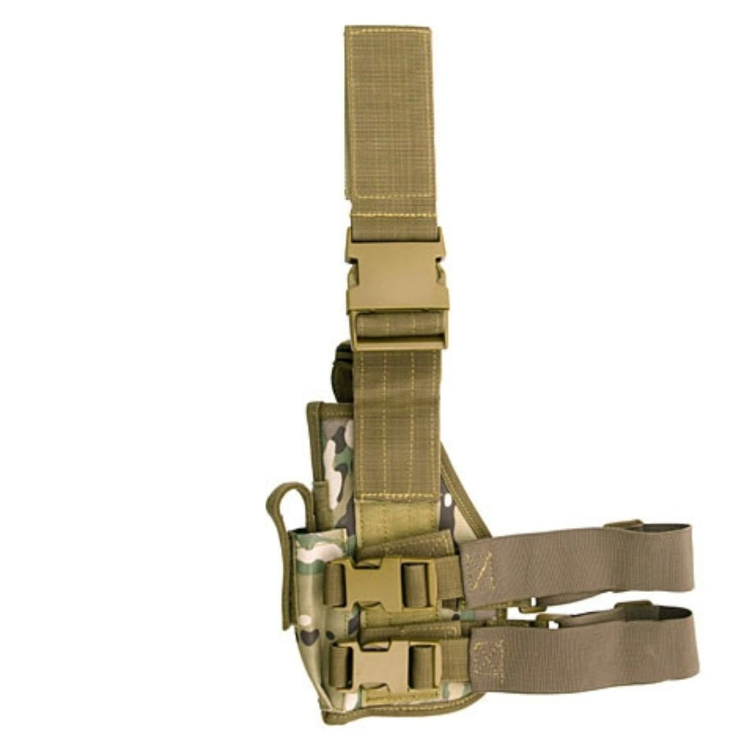 Tiefzieh Beinholster klein für T4E - Multicam - Paintball Buddy