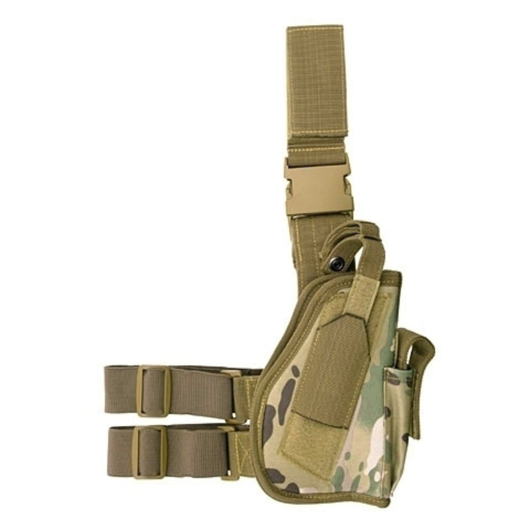 Tiefzieh Beinholster klein für T4E - Multicam - Paintball Buddy