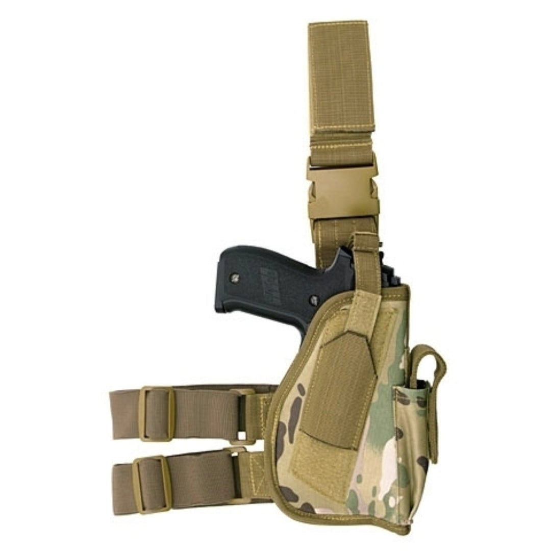 Tiefzieh Beinholster klein für T4E - Multicam - Paintball Buddy