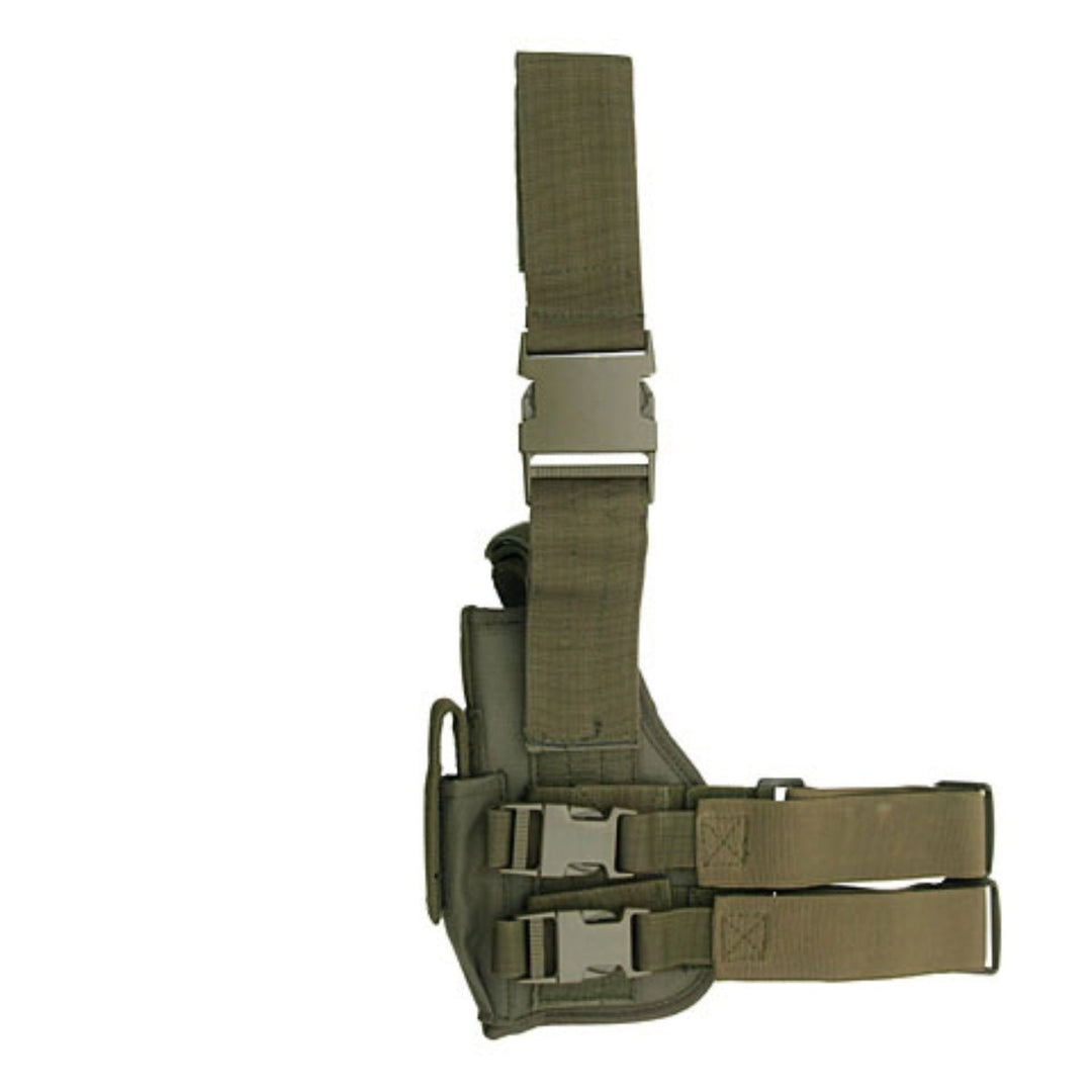 Tiefzieh Beinholster klein für T4E - Olive - Paintball Buddy