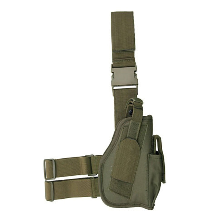 Tiefzieh Beinholster klein für T4E - Olive - Paintball Buddy