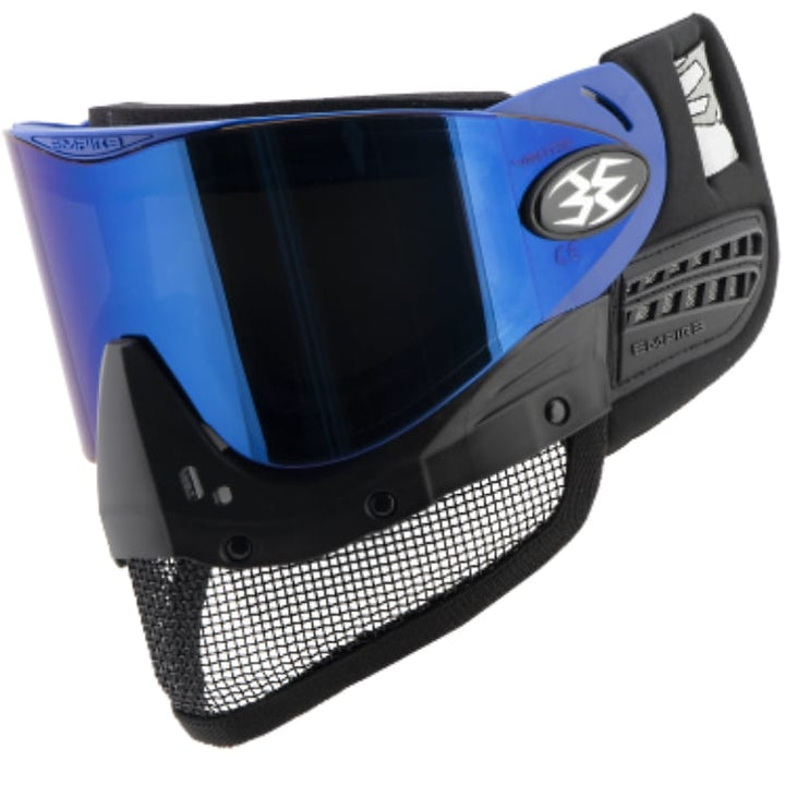 Tippmann E - Mesh Paintball Maske - Blau - Paintball Buddy