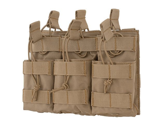 Triple Stacker Mag Pouch - Coyote - Paintball Buddy