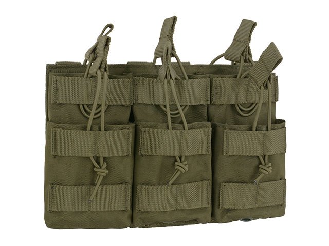 Triple Stacker Mag Pouch - Olive - Paintball Buddy