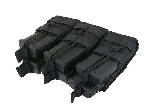 Triple Stacker Mag Pouch - Schwarz - Paintball Buddy