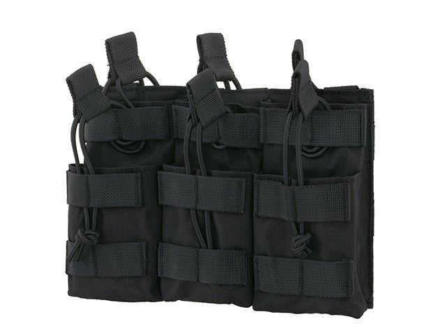 Triple Stacker Mag Pouch - Schwarz - Paintball Buddy