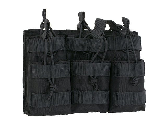 Triple Stacker Mag Pouch - Schwarz - Paintball Buddy