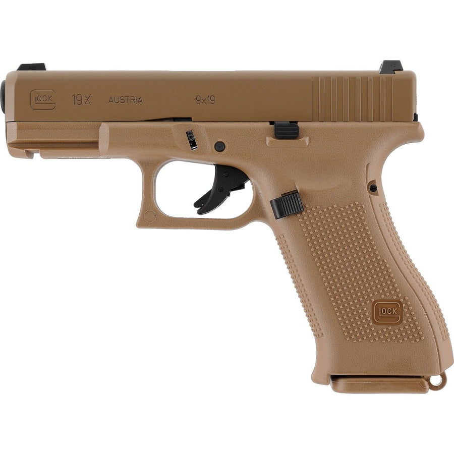 Umarex GLOCK 19X MOS CO₂ Airsoft Pistole 6mm Coyote