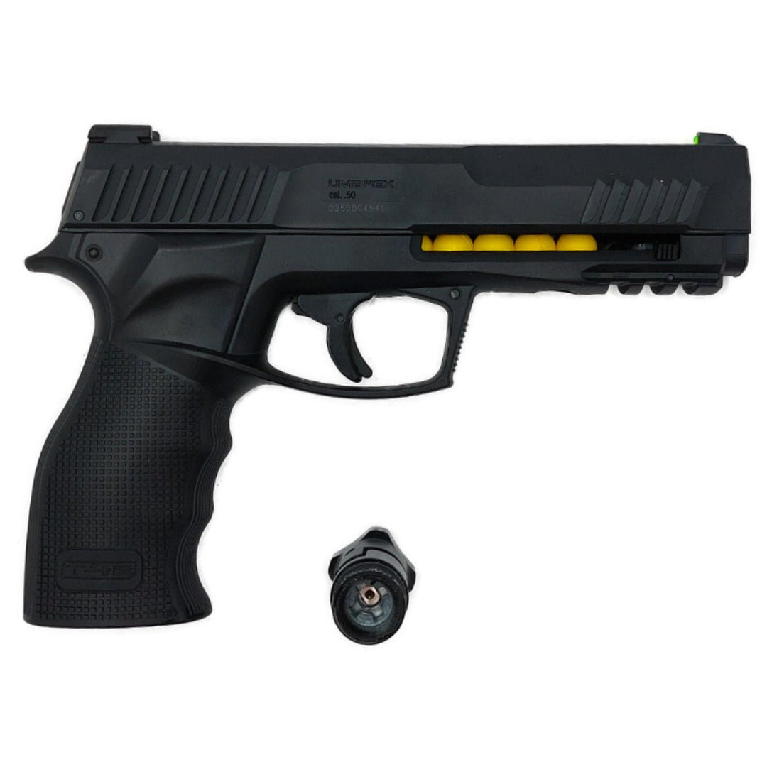 Umarex T4E HDP50 Gen2 Markierer Home Defense Set inkl. 10x Co2 und 100 Rubberballs - Paintball Buddy