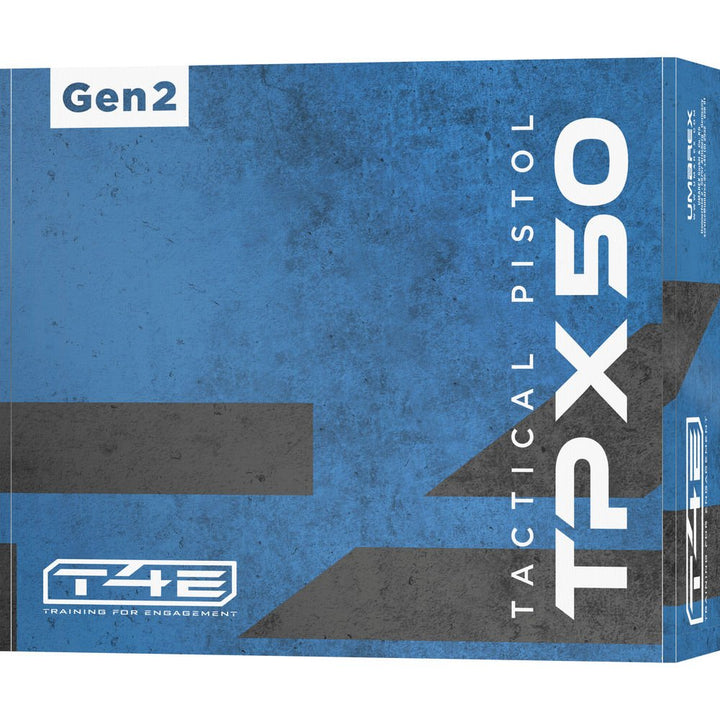 Umarex T4E TPX 50 Gen2 Markierer Home Defense Pistole - Schwarz - Paintball Buddy