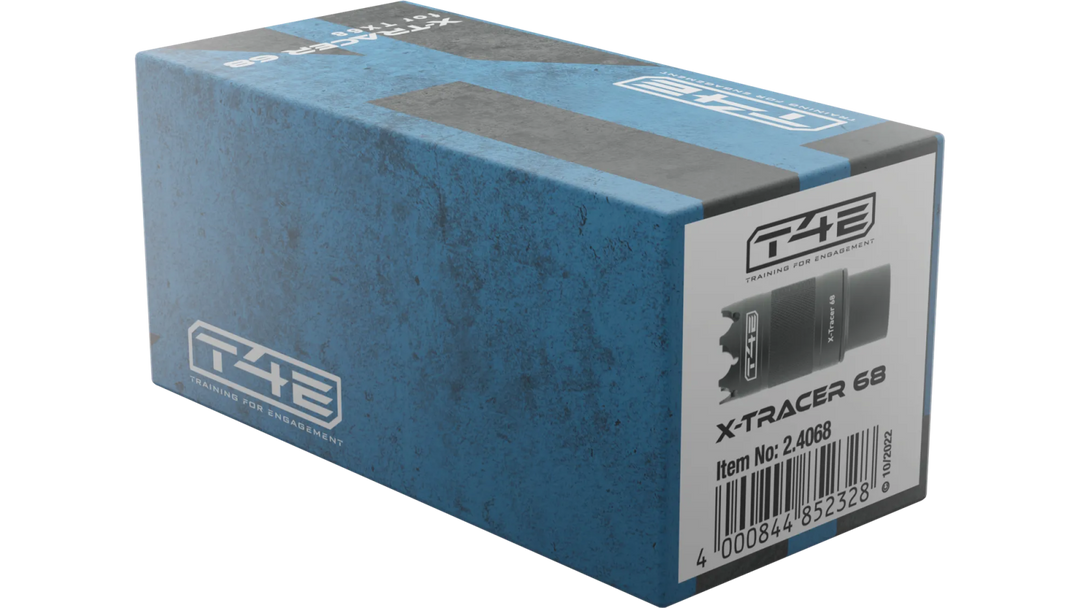 Umarex T4E X - Tracer 68 mit Adapter auf Oneshot - Paintball Buddy