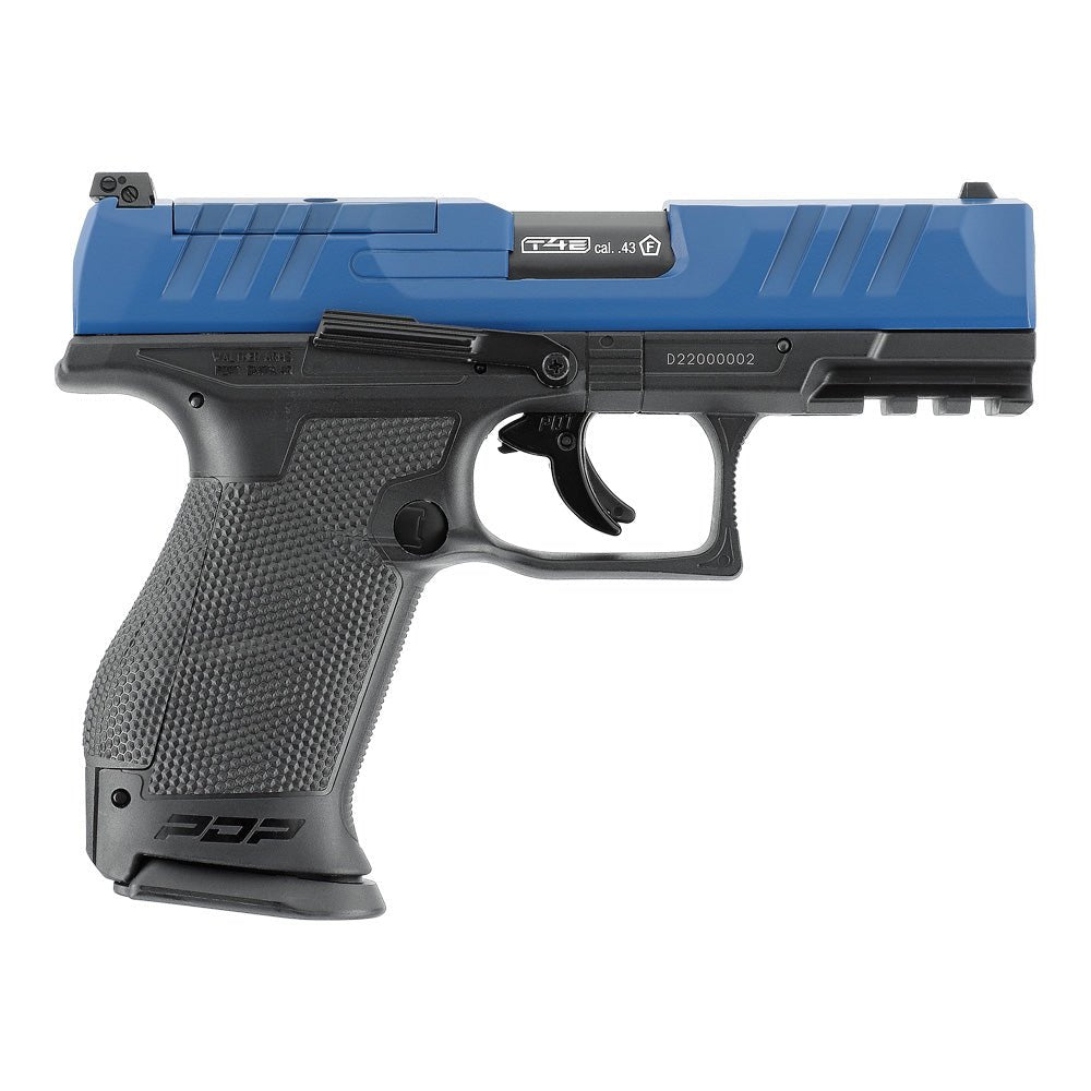 Umraex T4E Walther PDP Compact 4" Markierer - BLAU - Paintball Buddy