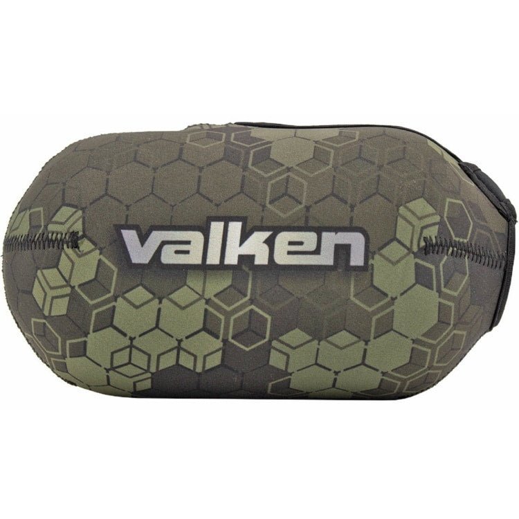 Valken Fate GFX Bottle Cover 45/68ci (Cube Oliv Camo) - Paintball Buddy