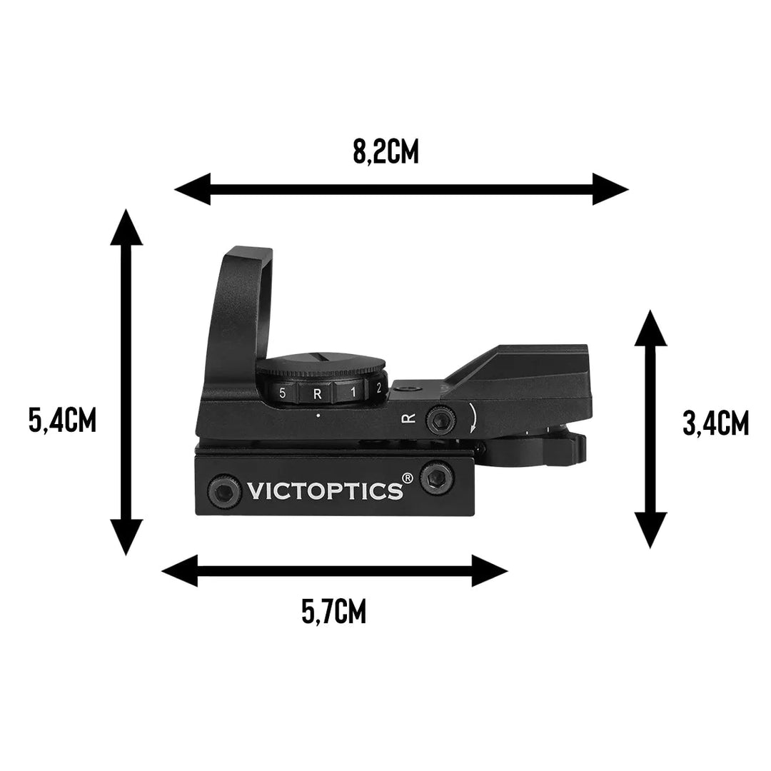 Victopics IPM Red Dot - Schwarz - Paintball Buddy