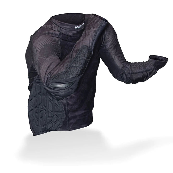 Virtue Breakout Padded Compression Long Sleeve - Black - Paintball Buddy