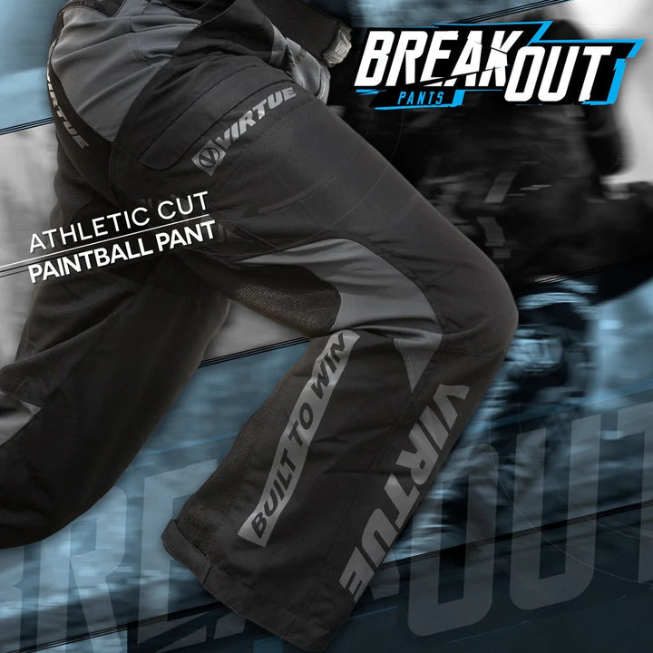 Virtue Breakout Pants - Schwarz - Paintball Buddy