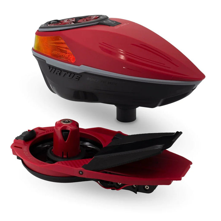 Virtue Spire V Hopper/Loader - Red Storm - Paintball Buddy