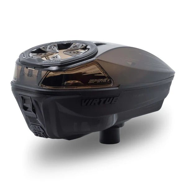 Virtue Spire V Hopper/Loader - Schwarz/Dust - Paintball Buddy