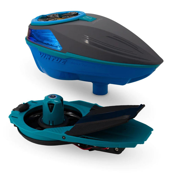 Virtue Spire V Hopper/Loader - Stealth Sky - Paintball Buddy