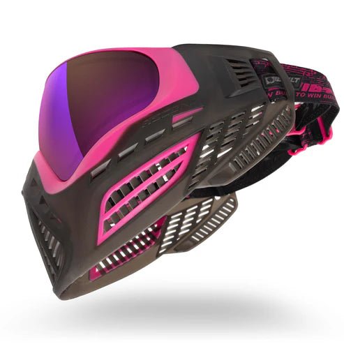 Virtue VIO Ascend Paintball Maske - Black Pink SE - Paintball Buddy