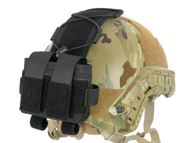 Zubehörtasche für Taktischen Fast Helm - Black - Paintball Buddy