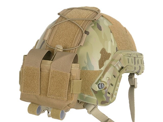 Zubehörtasche für Taktischen Fast Helm - Dark Earth - Paintball Buddy