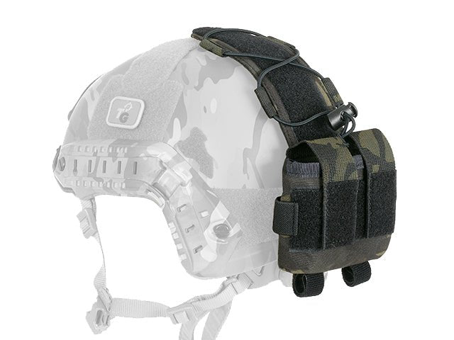 Zubehörtasche für Taktischen Fast Helm - Multicam Black - Paintball Buddy