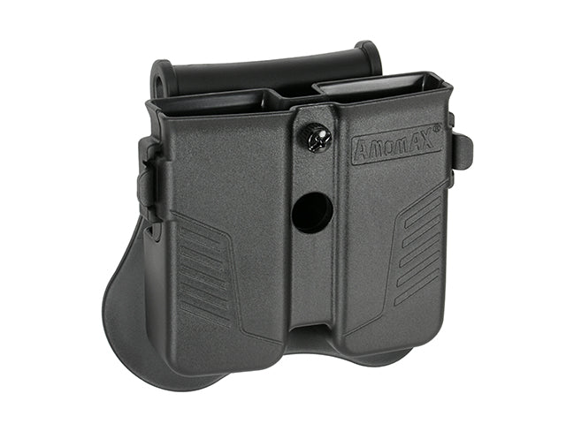 Amomax Per Fit Double Mag Pouch for pistols
