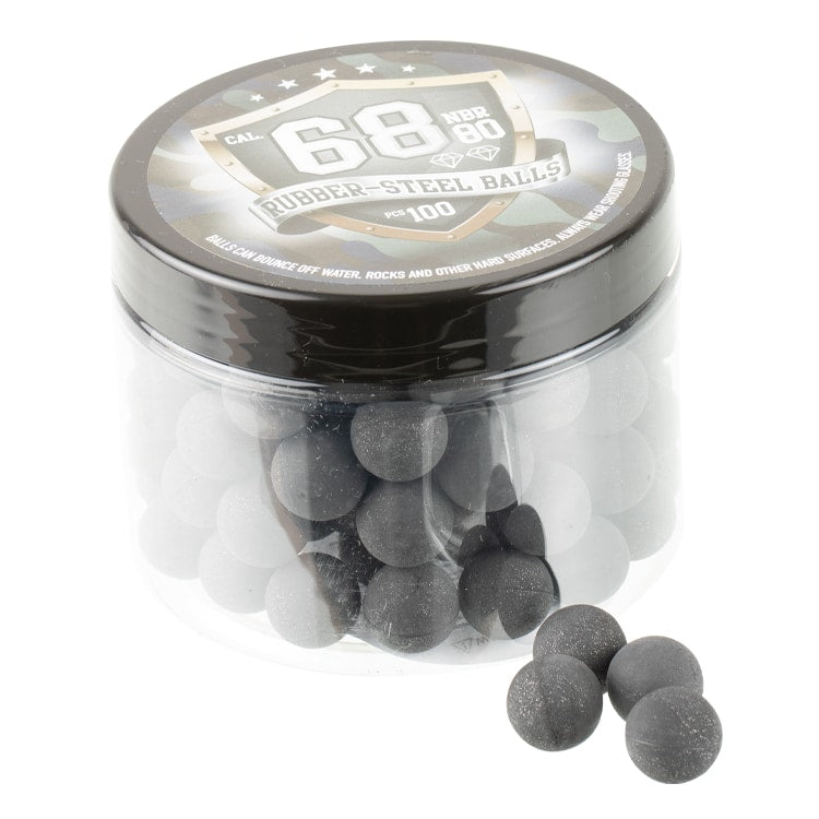 RSB Cal. 68 rubber/steel balls - 100 pieces