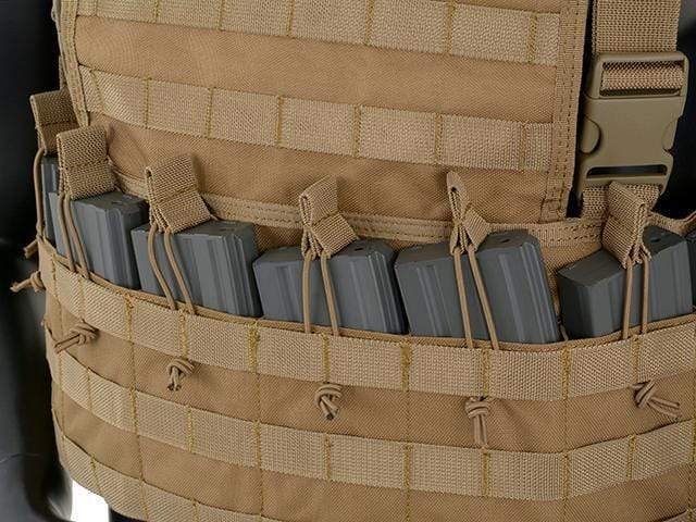 8Fields Tactical Rifleman Chest Rig - Coyote - Paintball Buddy