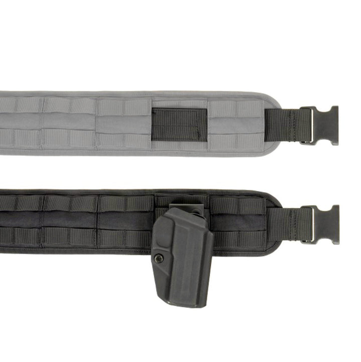 Battle Belt Combat Belt with Molle - Black