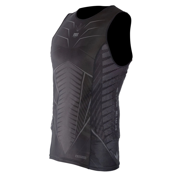 Bunkerkings Fly Compression Sleeveless Top - Schwarz
