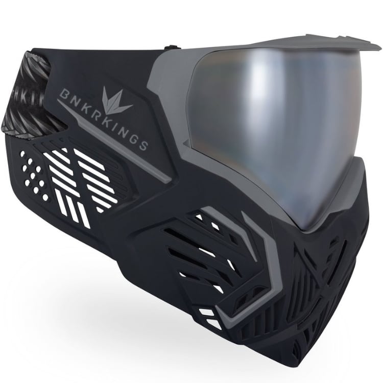 Bunkerkings CMD Command Paintball Mask - Black Panther