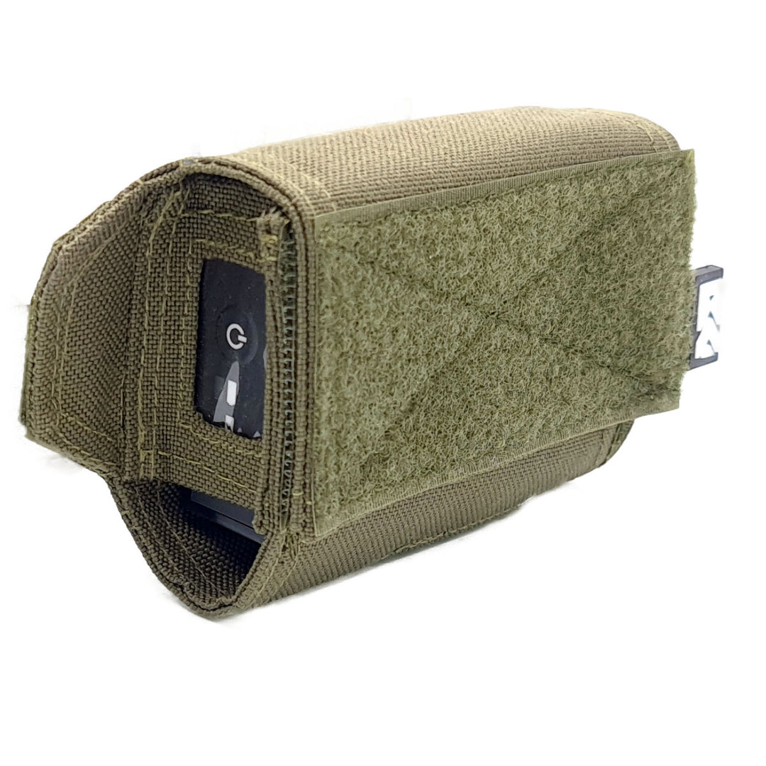 ExFog Antifog System Klett-Tasche für Helm - Oliv
