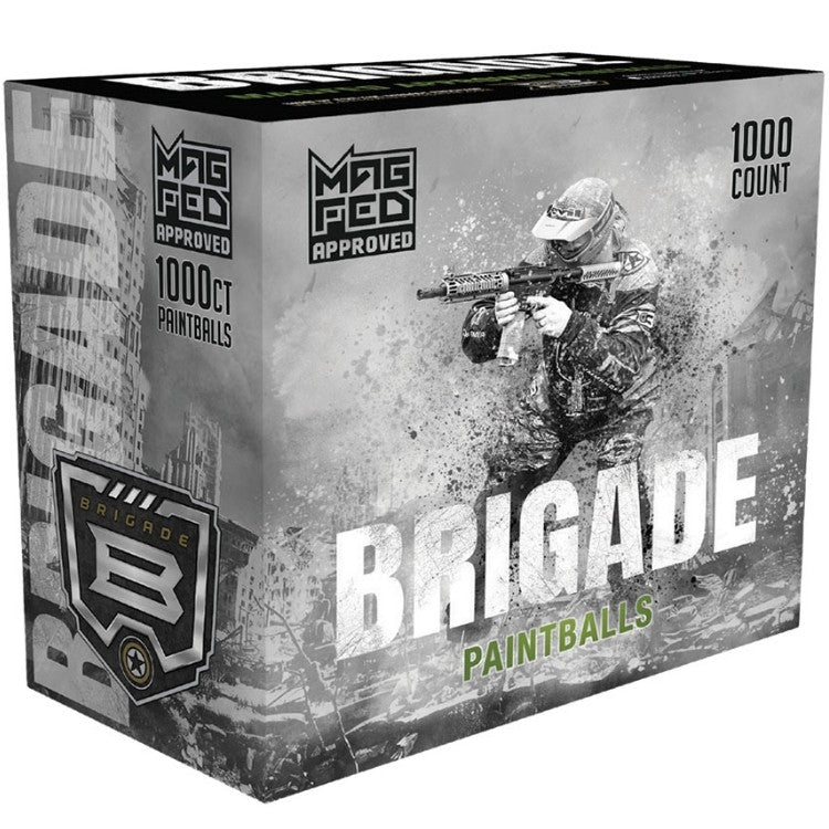 GI Sportz Brigade Paintballs for Magfed 1000 pieces - Yellow Fill