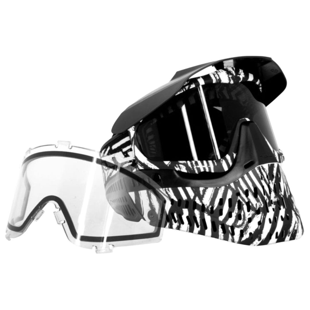 JT Spectra Proflex Thermal Paintball Maske - Zebra