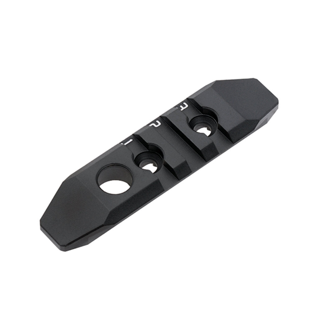 Picatinny Rail KeyMod M-lok 3 Slots - 80mm
