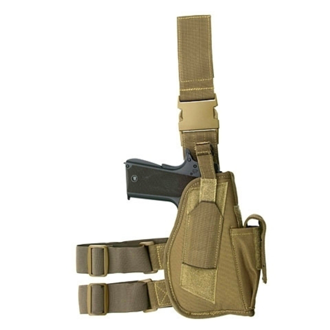 Thermoformed leg holster small for T4E - Coyote