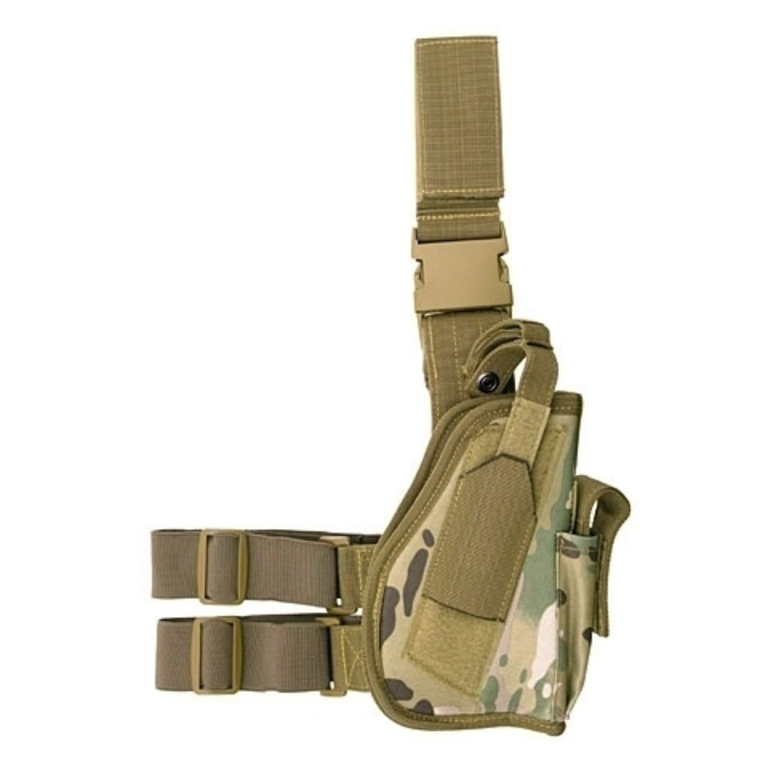 Thermoformed leg holster small for T4E - Multicam