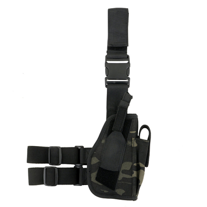 Thermoformed leg holster small for T4E - Multicam Black