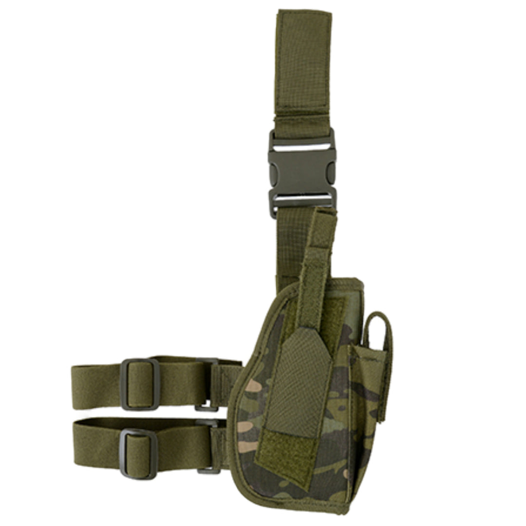 Thermoformed leg holster small for T4E - Multicam Tropic
