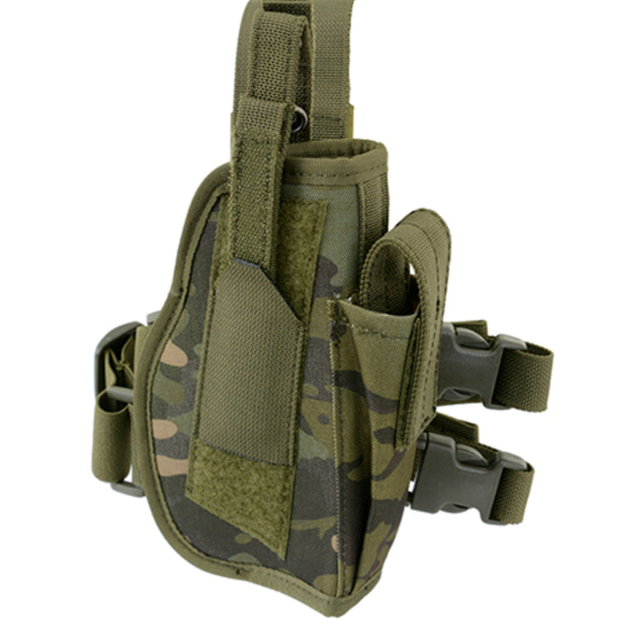 Thermoformed leg holster small for T4E - Multicam Tropic